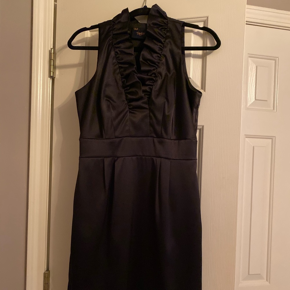 Black cocktail dress.